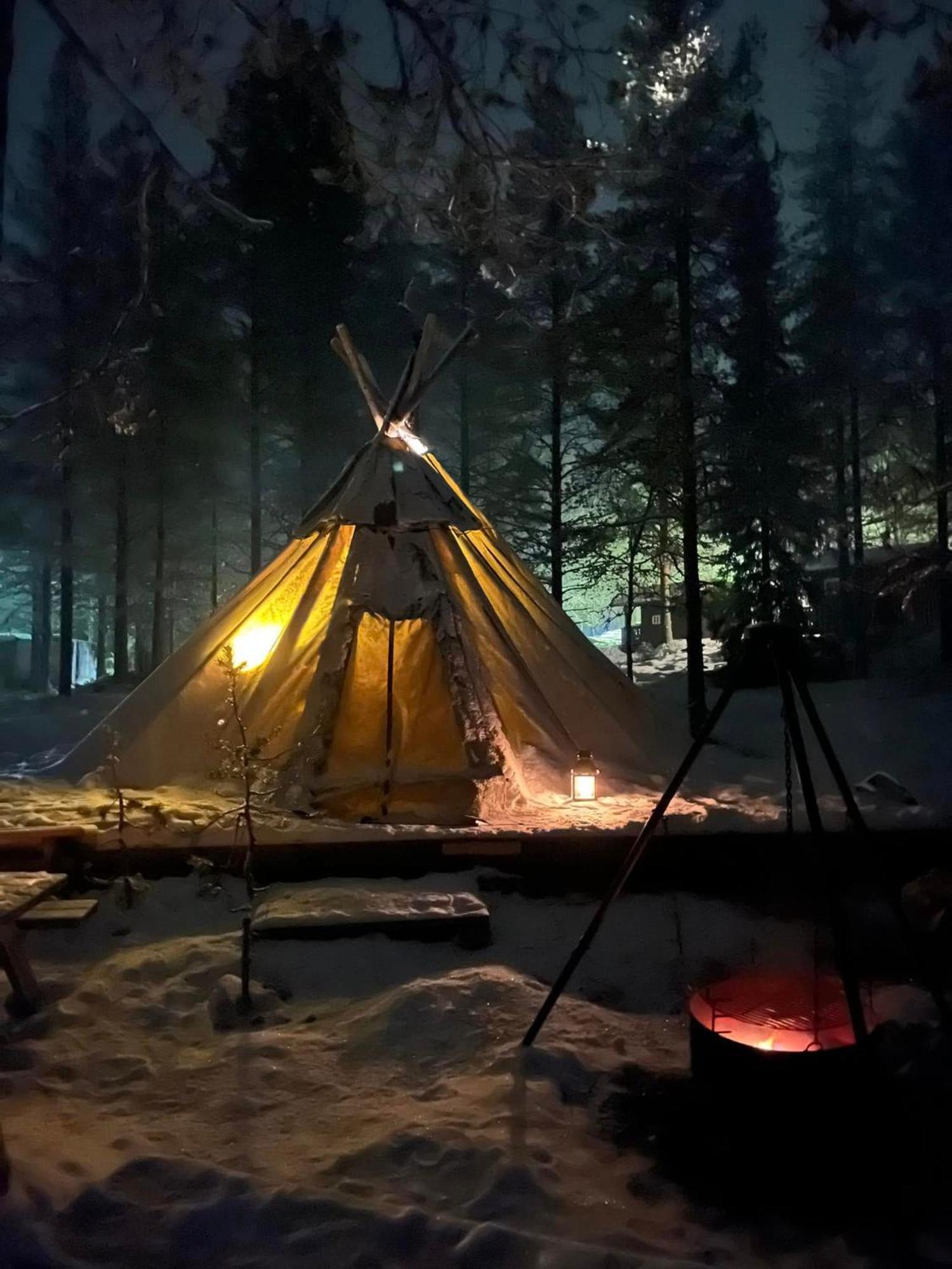 Saeterasen Hytter & Camping 特吕西尔 外观 照片